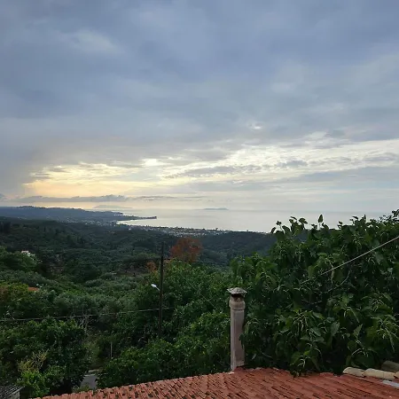 Corfu Hideaway With Sunset Balcony & Adriatic View Kerasa